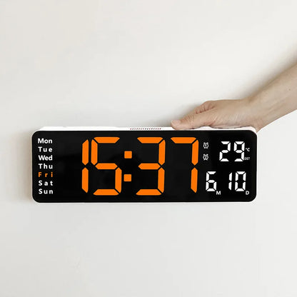 Horloge murale numérique à LED